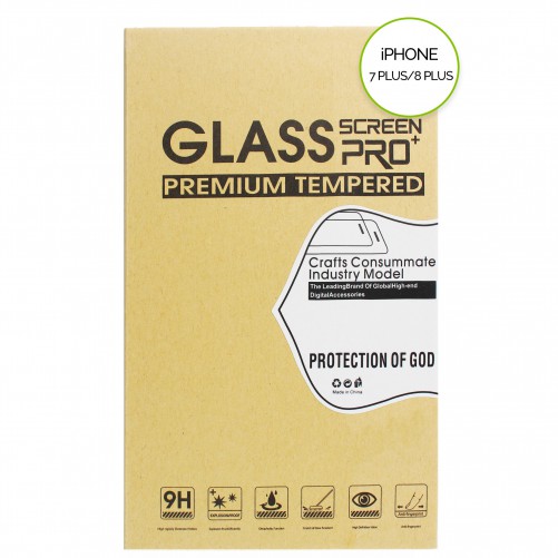 Protection arrière en verre trempé pour iPhone 7 Plus / iPhone 8 Plus