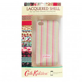 Coque lignée multicolore  Cath Kidston iPhone 4 4S