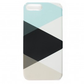 Coque rigide Soft touch géométrique iPhone 8 Plus / iPhone 7 Plus