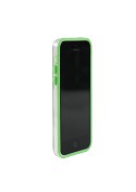 Bumper - Contour TPU vert et transparent iPhone 5C