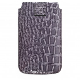 Housse Guess Croco Gris Universelle