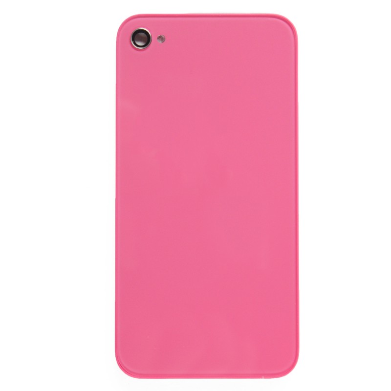 Face arrière de remplacement rose pour iPhone 4S