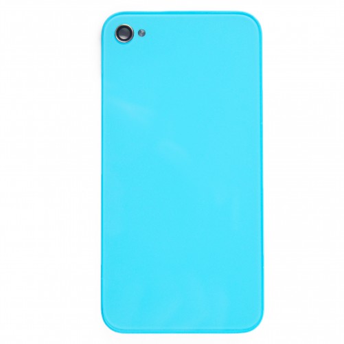Face arrière de remplacement bleue pour iPhone 4S