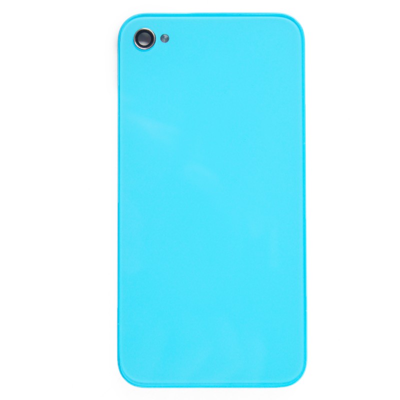 Face arrière de remplacement bleue pour iPhone 4S