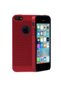 Coque rigide micro perforée pour iPhone 5, 5S, SE