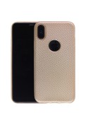 Coque souple effet carbone iPhone X Xs