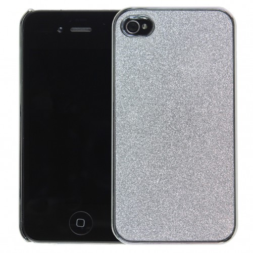 Coque Strass - Paillettes Argenté iPhone 4 et 4S