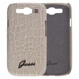 Coque Croco Beige Guess Samsung Galaxy S3