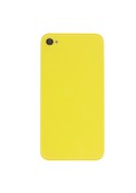 Face arrière de remplacement jaune pour iPhone 4