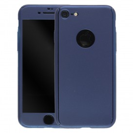 Coque de protection 360° avec film en verre trempé iPhone 7 / iPhone 8