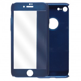 Coque de protection 360° avec film en verre trempé iPhone 7 / iPhone 8