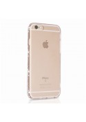 Coque TPU transparente bords en strass iPhone 6 / 6S