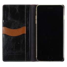 Etui portefeuille G-Case Cuir iPhone 7 Plus 8 Plus