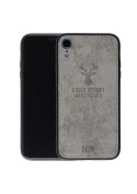 Coque iPhone XR "Deer" effet cuir