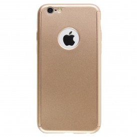 Coque de protection 360° avec film en verre trempé iPhone 6/6S
