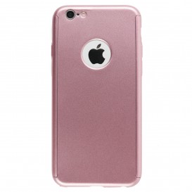 Coque de protection 360° avec film en verre trempé iPhone 6/6S