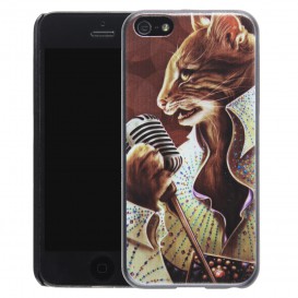 Coque chat Elvis Presley iPhone 5C