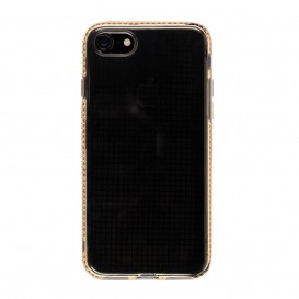Coque TPU transparente bords en strass iPhone 8 / 7