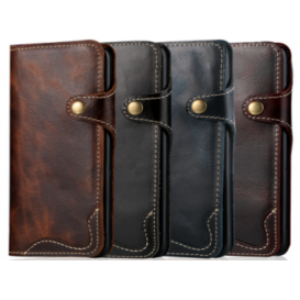 Etui en cuir Vintage Galaxy S9