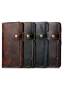 Etui en cuir Vintage Galaxy S9