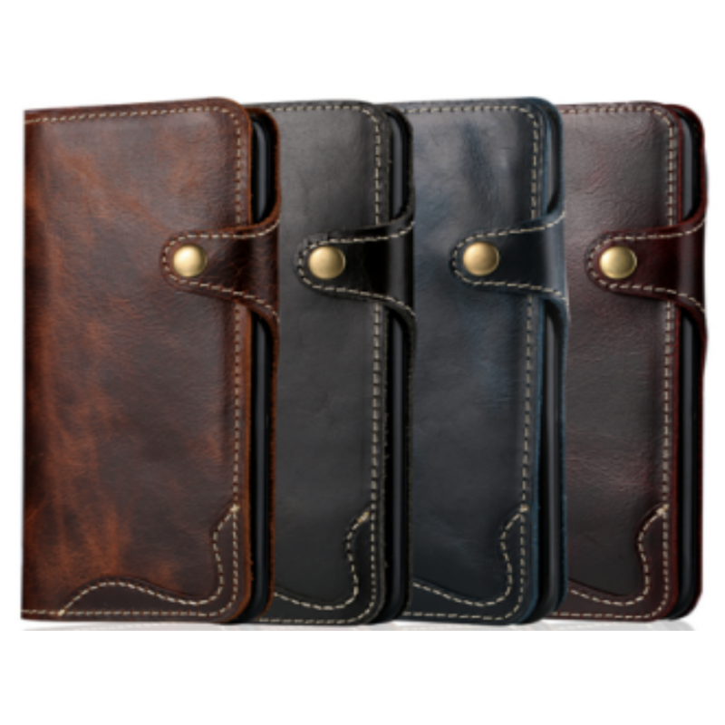 Etui en cuir Vintage Galaxy S9