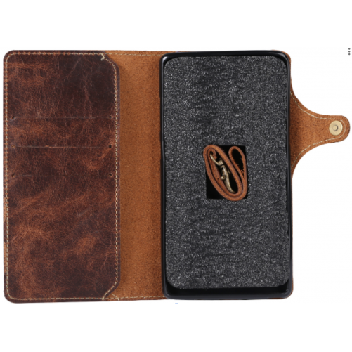 Etui en cuir Vintage Galaxy S10e