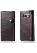 Etui en cuir Vintage Galaxy S10e
