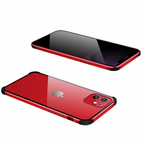 Coque protection 360° iPhone XR [Fermeture magnétique + Verre trempé]