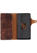 Etui en cuir Vintage Mate 20 Pro