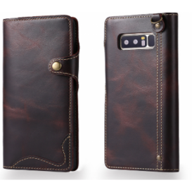 Etui en cuir Vintage Mate 20 Pro