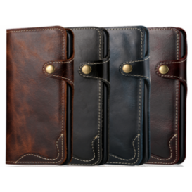 Etui en cuir Vintage Mate 20 Pro