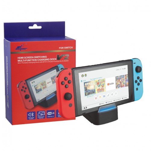 Support de charge HDMI & Bluetooth compatible Nintendo Switch