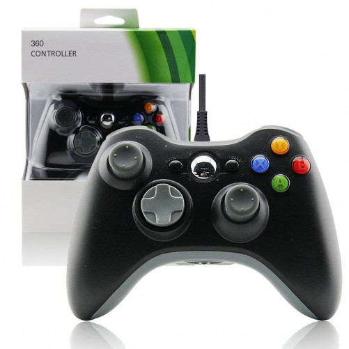 Manette filaire compatible Xbox 360