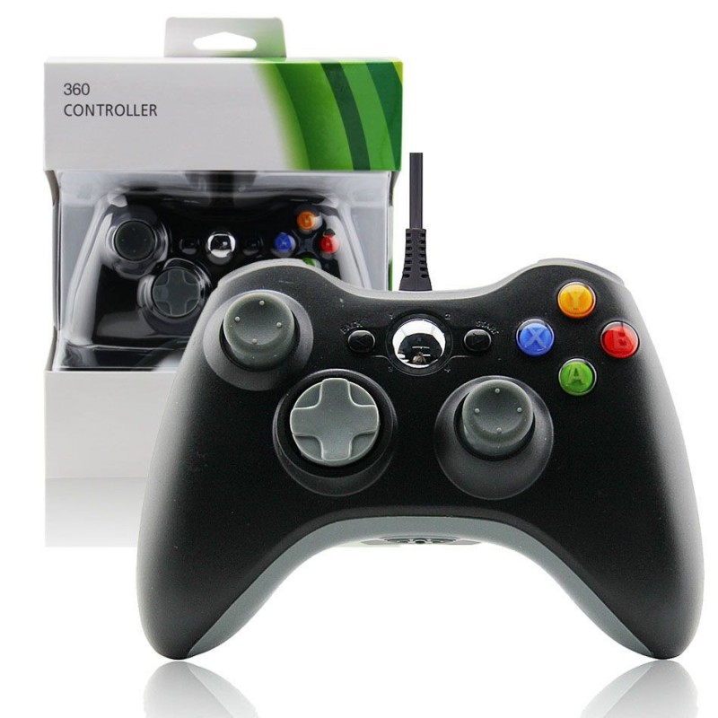Manette filaire compatible Xbox 360