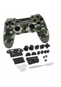 Coque DualShock 4 V2 Look Camouflage + boutons (PS4 Slim)