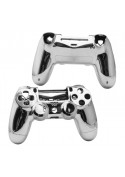Coque DualShock 4 V2 Chrome + boutons (PS4 Slim)