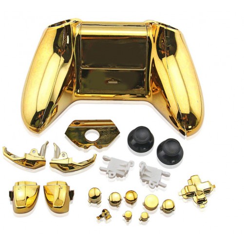 Coque manette Xbox One Chrome + boutons