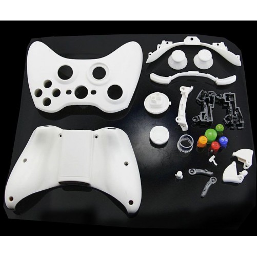 Coque manette Xbox 360 Custom + boutons