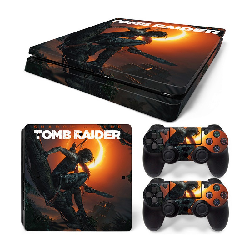 Skin PS4 Slim Tomb Raider (Stickers)