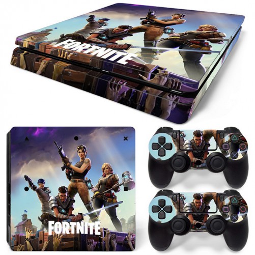 Skin PS4 Slim Fortnite (Stickers)