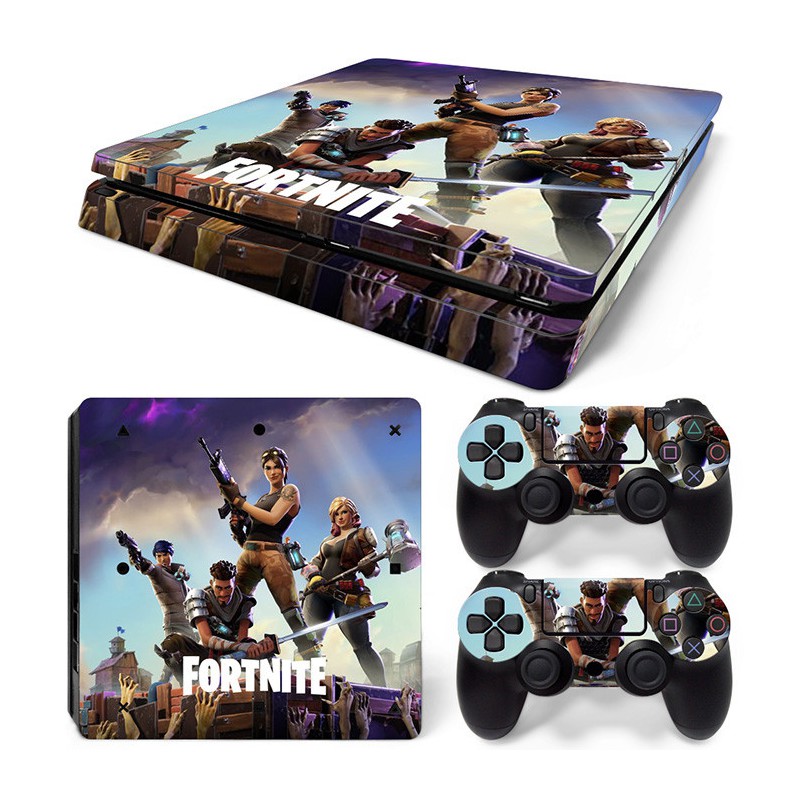 Skin PS4 Slim Fortnite (Stickers)