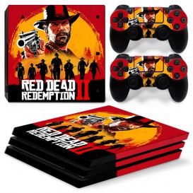 Skin PS4 Pro Red Dead Redemption (Stickers)