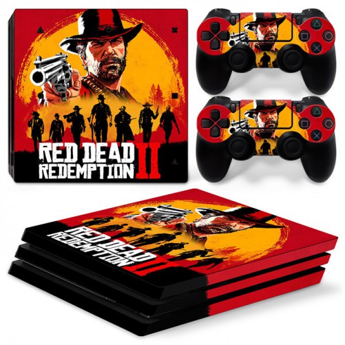 Skin PS4 Pro Red Dead Redemption (Stickers)