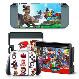 Skin Nintendo Switch Super Mario Odissey (Stickers)