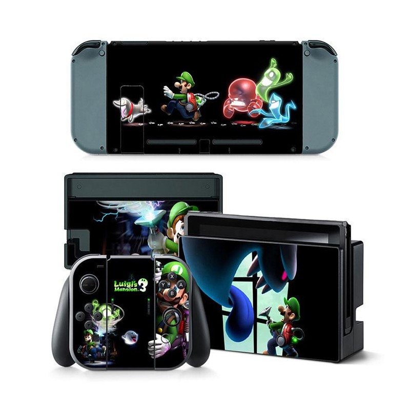Skin Nintendo Switch Luigi's Mansion (Stickers)