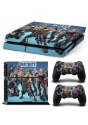 Skin PS4 Slim Fortnite (Stickers)