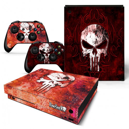 Skin Xbox One X The Punisher (Stickers)