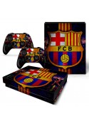 Skin Xbox One X FC Barcelone (Stickers)
