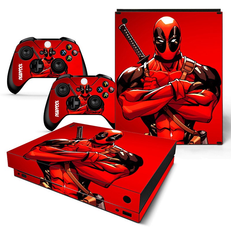 Skin Xbox One X Deadpool (Stickers)