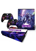 Skin Xbox One X Fortnite (Stickers)